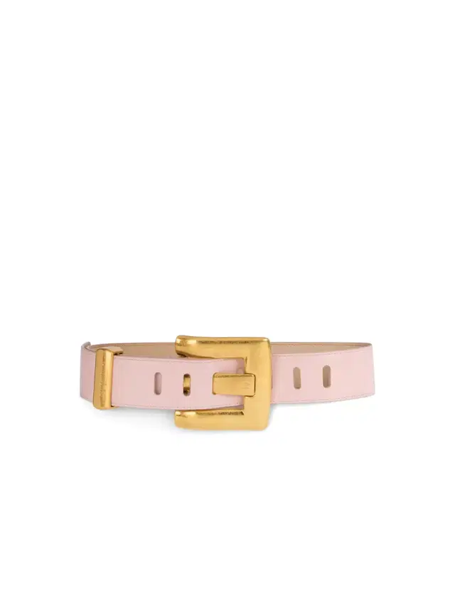 Anthem smooth leather belt