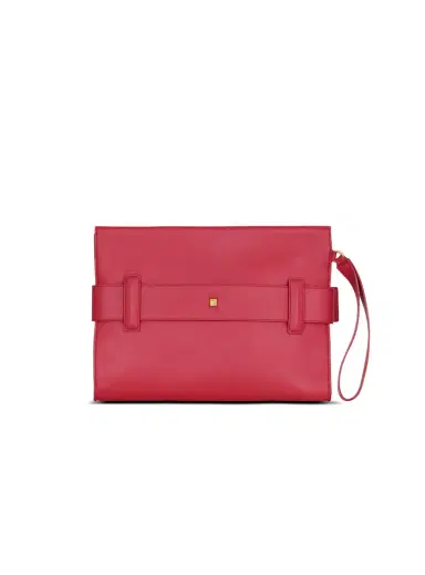 Balmain Anthem smooth leather clutch | Thumbnail 4 Balmain Anthem smooth leather clutch | Thumbnail 4