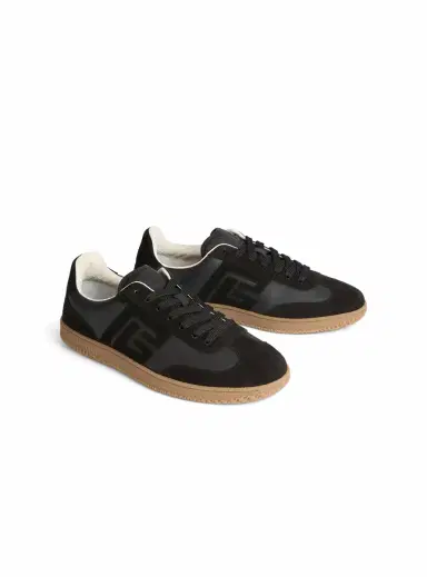 Balmain Swan suede and smooth leather sneakers | Thumbnail 3 Balmain Swan suede and smooth leather sneakers | Thumbnail 3