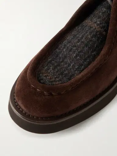 Church's Nelly Wool-trimmed Suede Brogues | Thumbnail 5 Church's Nelly Wool-trimmed Suede Brogues | Thumbnail 5