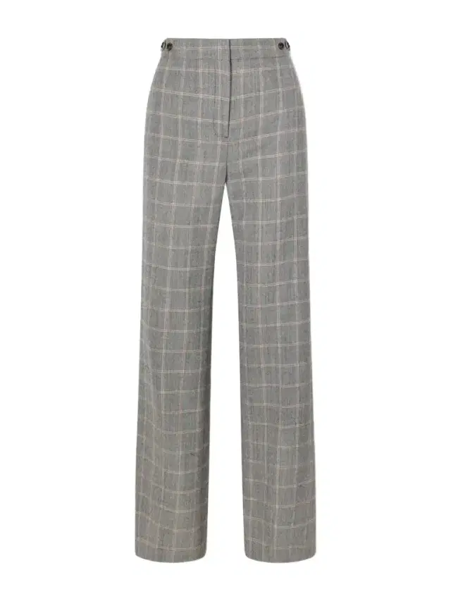 Stella McCartney Checked Wool Straight-leg Pants