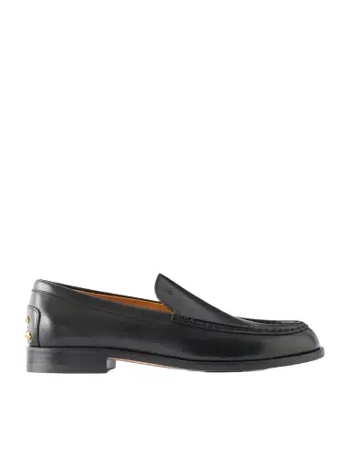 Tod's Logo-debossed Studded Leather Loafers | Thumbnail 1 Tod's Logo-debossed Studded Leather Loafers | Thumbnail 1