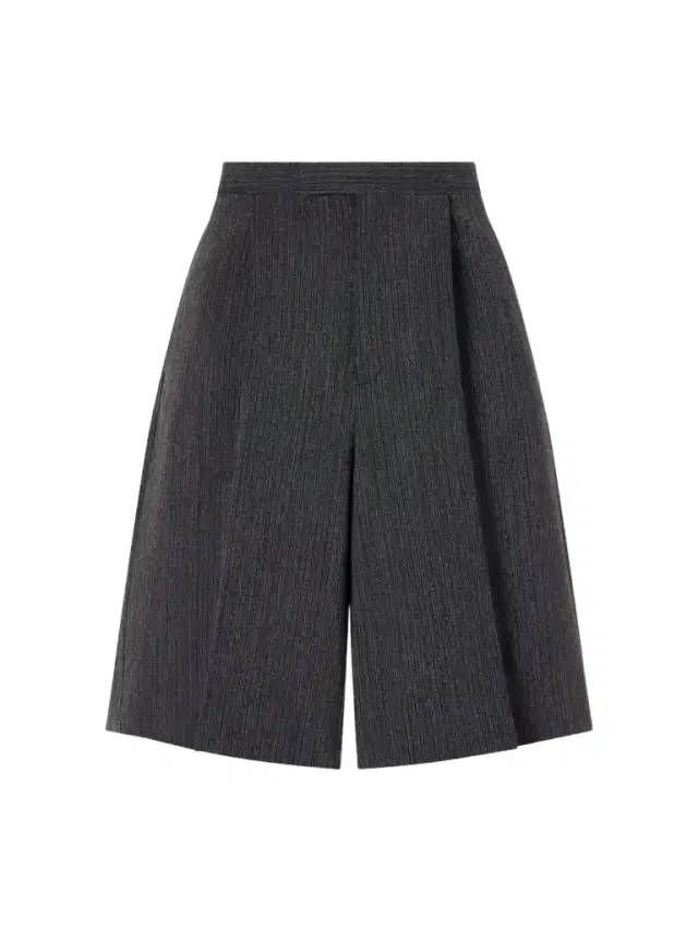 MM6 MAISON MARGIELA Striped Pleated Mélange-twill Shorts