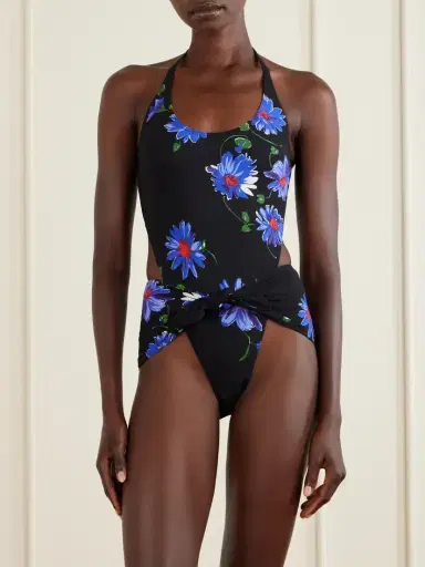 Alaïa Floral-print Swimsuit | Thumbnail 2