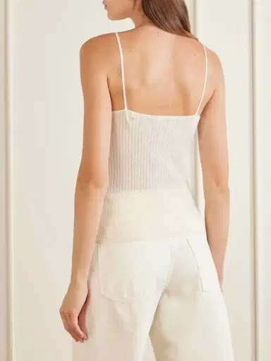 Isabel Marant Saloma Silk And Cotton-blend Knitted Tank | Thumbnail 4 Isabel Marant Saloma Silk And Cotton-blend Knitted Tank | Thumbnail 4