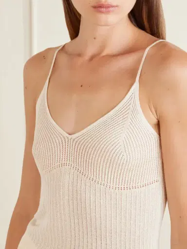 Isabel Marant Saloma Silk And Cotton-blend Knitted Tank | Thumbnail 5 Isabel Marant Saloma Silk And Cotton-blend Knitted Tank | Thumbnail 5