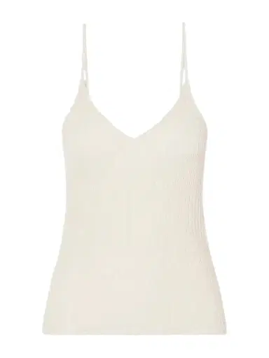 Isabel Marant Saloma Silk And Cotton-blend Knitted Tank | Thumbnail 1 Isabel Marant Saloma Silk And Cotton-blend Knitted Tank | Thumbnail 1