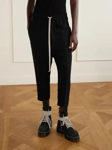 Rick Owens Astaires Cady Tapered Drawstring Pants | Thumbnail 3 Rick Owens Astaires Cady Tapered Drawstring Pants | Thumbnail 3