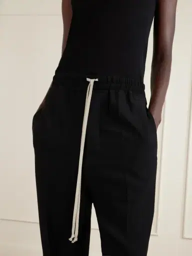 Rick Owens Astaires Cady Tapered Drawstring Pants | Thumbnail 5 Rick Owens Astaires Cady Tapered Drawstring Pants | Thumbnail 5