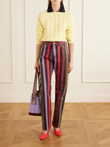 Versace Cable-knit Cotton Sweater | Thumbnail 2 Versace Cable-knit Cotton Sweater | Thumbnail 2