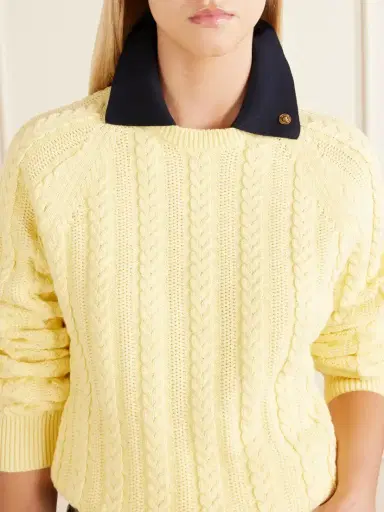 Versace Cable-knit Cotton Sweater | Thumbnail 5 Versace Cable-knit Cotton Sweater | Thumbnail 5