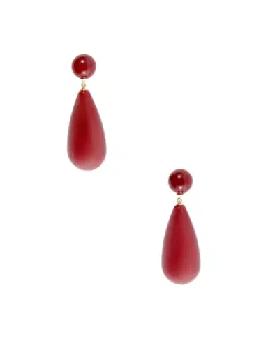 LIÉ STUDIO The Lola Mookaite And Sterling Silver Earrings | Thumbnail 1 LIÉ STUDIO The Lola Mookaite And Sterling Silver Earrings | Thumbnail 1