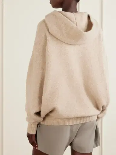 Rick Owens Hun Wool-blend Hoodie | Thumbnail 3 Rick Owens Hun Wool-blend Hoodie | Thumbnail 3