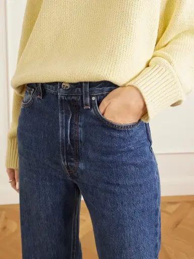 TOTEME Logo-appliquéd Mid-rise Straight-leg Jeans | Thumbnail 5 TOTEME Logo-appliquéd Mid-rise Straight-leg Jeans | Thumbnail 5
