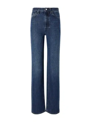 TOTEME Logo-appliquéd Mid-rise Straight-leg Jeans | Thumbnail 1 TOTEME Logo-appliquéd Mid-rise Straight-leg Jeans | Thumbnail 1