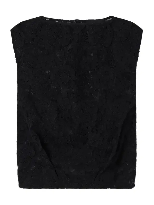 Simone Rocha Cropped Floral-embroidered Lace Blouse