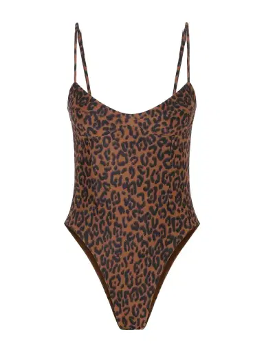 Haight Monica Leopard-print Swimsuit | Thumbnail 1 Haight Monica Leopard-print Swimsuit | Thumbnail 1