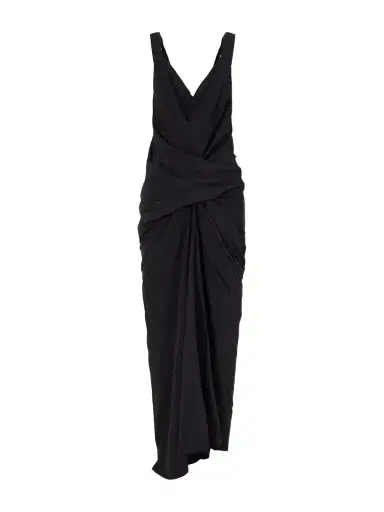 Rick Owens Draped Cady Maxi Dress | Thumbnail 1