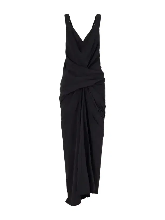 Rick Owens Draped Cady Maxi Dress