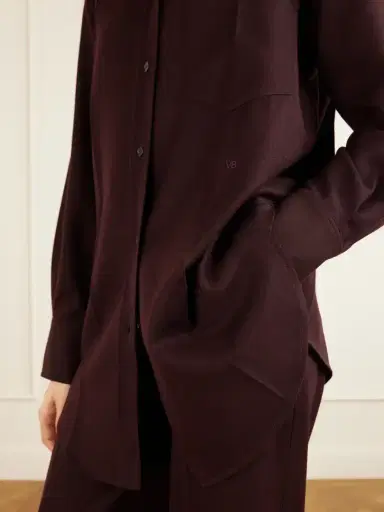 Victoria Beckham Remi Wool Shirt | Thumbnail 4