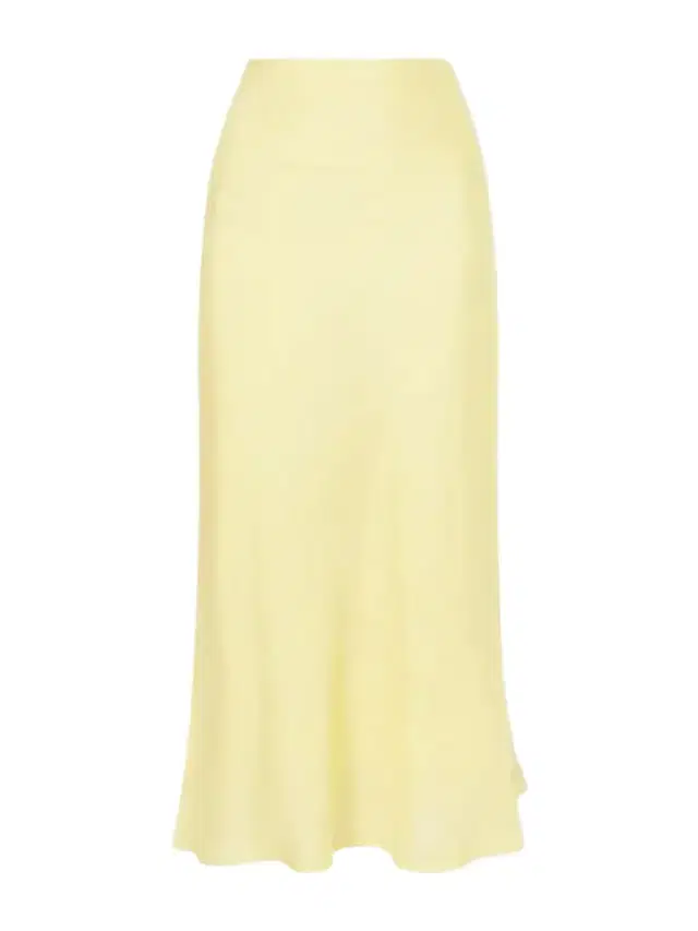 ALIX OF BOHEMIA Lyra Sunlight Silk Midi Skirt