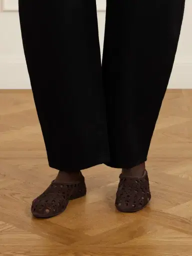 Alaïa Neo Vienne Perforated Suede Ballet Flats | Thumbnail 2 Alaïa Neo Vienne Perforated Suede Ballet Flats | Thumbnail 2