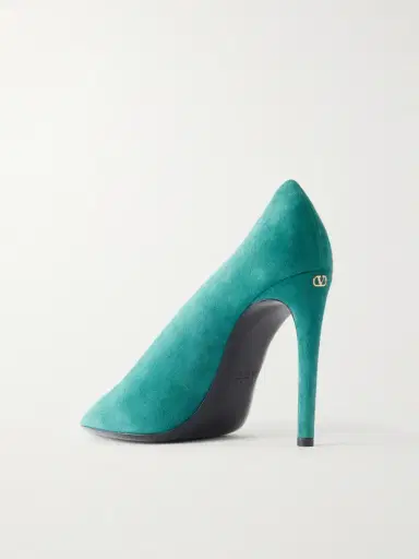 Valentino Garavani Révélé 105 Open-toe Suede Pumps | Thumbnail 3 Valentino Garavani Révélé 105 Open-toe Suede Pumps | Thumbnail 3