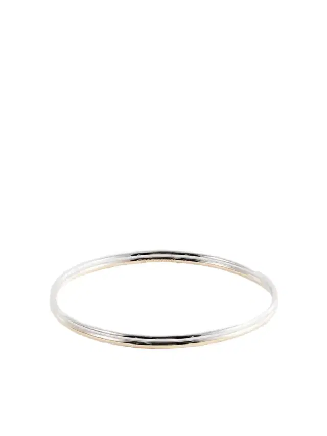 Thread Gold And Silver-tone Bangle