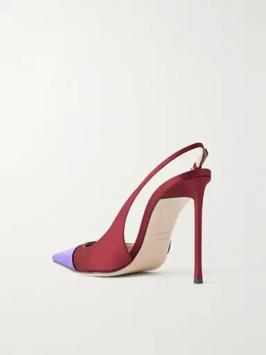 Tom Ford 105 Crystal-embellished Satin Slingback Pumps | Thumbnail 3 Tom Ford 105 Crystal-embellished Satin Slingback Pumps | Thumbnail 3