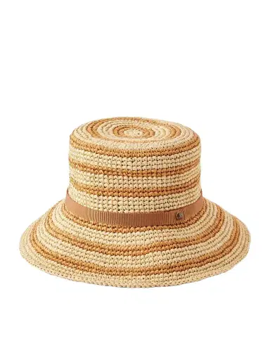 Valentino Garavani Vlogo Raffia-effect Bucket Hat | Thumbnail 1