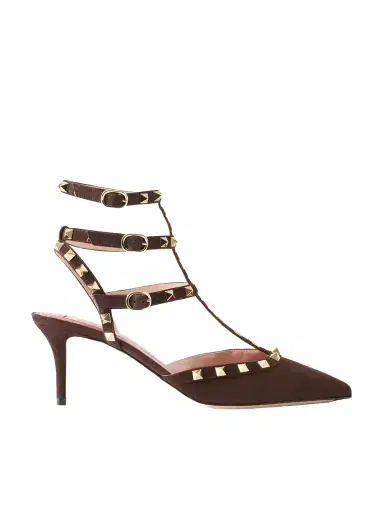 Valentino Garavani Rockstud 65 Suede Pumps | Thumbnail 1 Valentino Garavani Rockstud 65 Suede Pumps | Thumbnail 1
