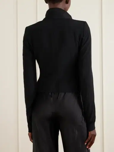 Rick Owens Classic Cady Biker Jacket | Thumbnail 3