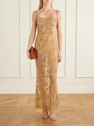 Clio Peppiatt Soléa Embellished Tulle Gown | Thumbnail 2