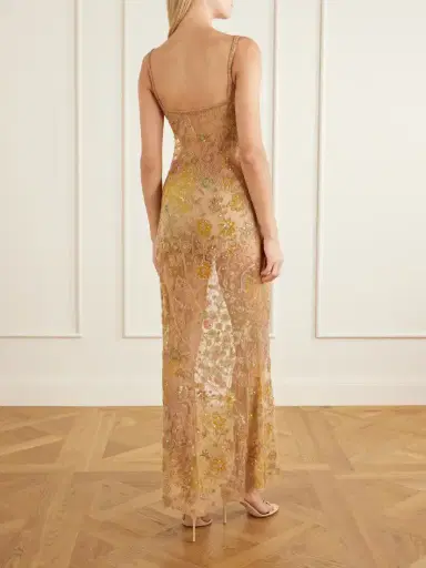 Clio Peppiatt Soléa Embellished Tulle Gown | Thumbnail 3