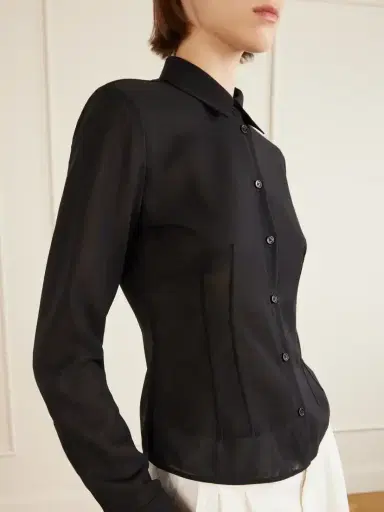 Jil Sander Wool Shirt | Thumbnail 4 Jil Sander Wool Shirt | Thumbnail 4