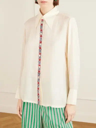 ALIX OF BOHEMIA Dana Floral-print Silk-satin Shirt | Thumbnail 3 ALIX OF BOHEMIA Dana Floral-print Silk-satin Shirt | Thumbnail 3