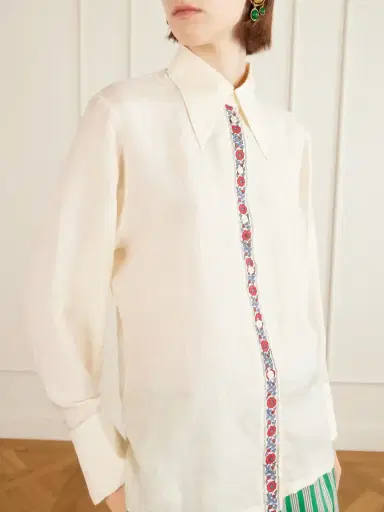 ALIX OF BOHEMIA Dana Floral-print Silk-satin Shirt | Thumbnail 5 ALIX OF BOHEMIA Dana Floral-print Silk-satin Shirt | Thumbnail 5