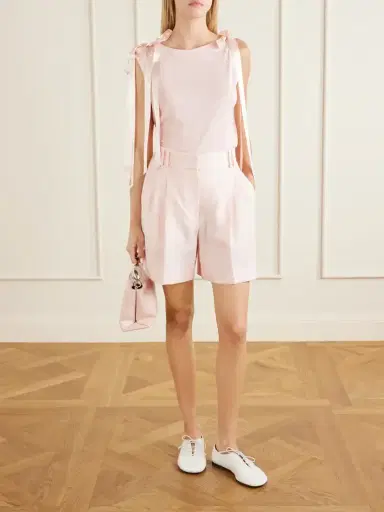 Simone Rocha Bow-trimmed Jersey Tank | Thumbnail 2 Simone Rocha Bow-trimmed Jersey Tank | Thumbnail 2