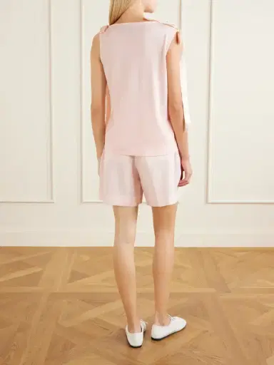 Simone Rocha Bow-trimmed Jersey Tank | Thumbnail 4 Simone Rocha Bow-trimmed Jersey Tank | Thumbnail 4