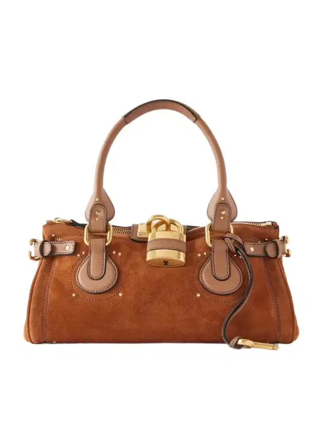 Chloé Paddington Suede Shoulder Bag