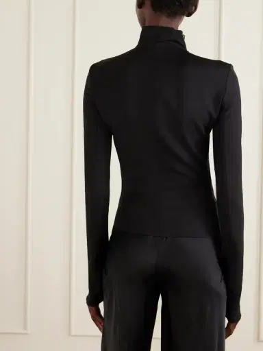 Rick Owens Gary Frayed Wool-blend Jersey Jacket | Thumbnail 3