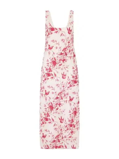 ALIX OF BOHEMIA Adele Printed Silk Midi Dress | Thumbnail 1 ALIX OF BOHEMIA Adele Printed Silk Midi Dress | Thumbnail 1