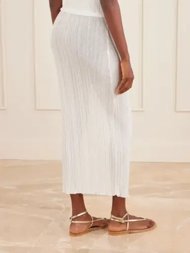 Haight Ivana Ribbed-knit Maxi Skirt | Thumbnail 4