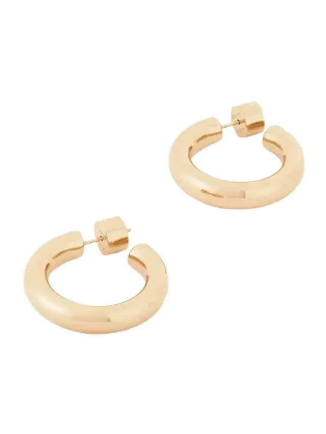 Jennifer Fisher Natasha Huggies Gold-plated Hoop Earrings