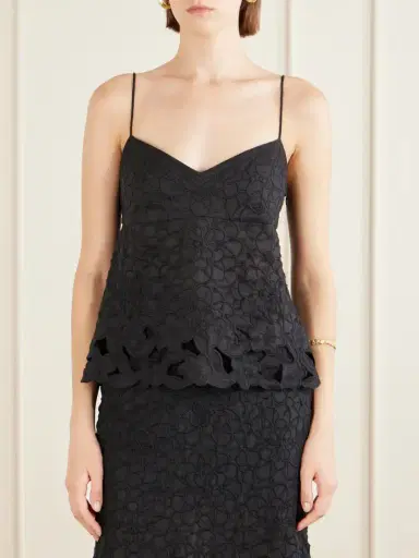 Isabel Marant Romeka Embroidered Ramie Tank | Thumbnail 3