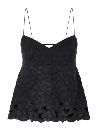 Isabel Marant Romeka Embroidered Ramie Tank | Thumbnail 1