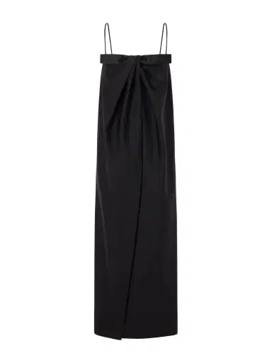 Givenchy Bow-detailed Wool And Mohair-blend Maxi Dress | Thumbnail 1