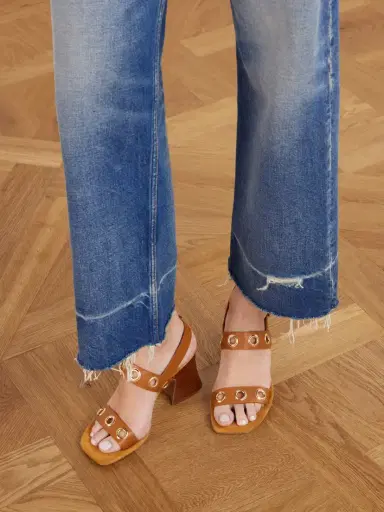 Chloé Embellished Leather Sandals | Thumbnail 2 Chloé Embellished Leather Sandals | Thumbnail 2