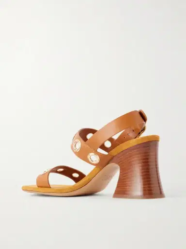 Chloé Embellished Leather Sandals | Thumbnail 3 Chloé Embellished Leather Sandals | Thumbnail 3