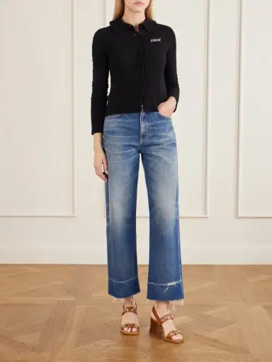 Chloé Embellished Leather Sandals | Thumbnail 4 Chloé Embellished Leather Sandals | Thumbnail 4